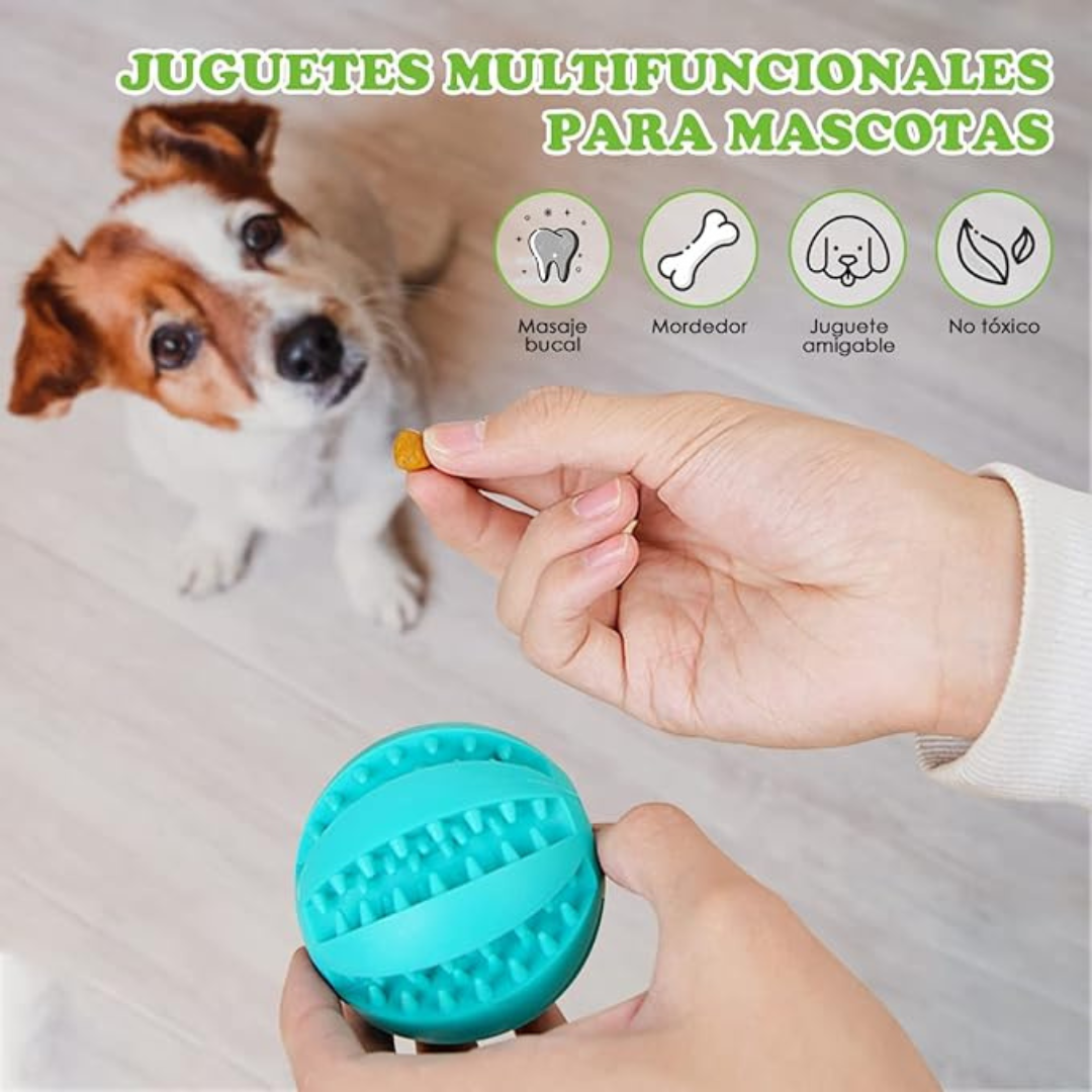 Pelota goma para mascotas